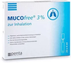 Mucofree 3 % zur Inhalation 20 X 0,4 ml