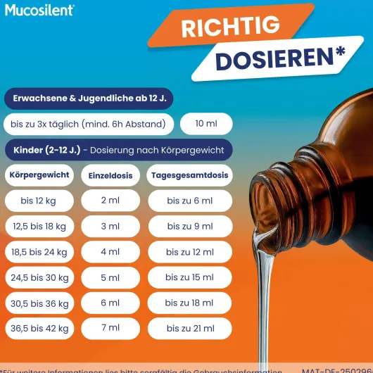 Mucosilent gegen Reizhusten 100 ml