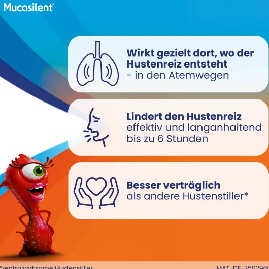 Mucosilent gegen Reizhusten 2 x 100 ml
