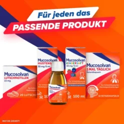 Mucosolvan 1mal täglich 10 Retardkapseln