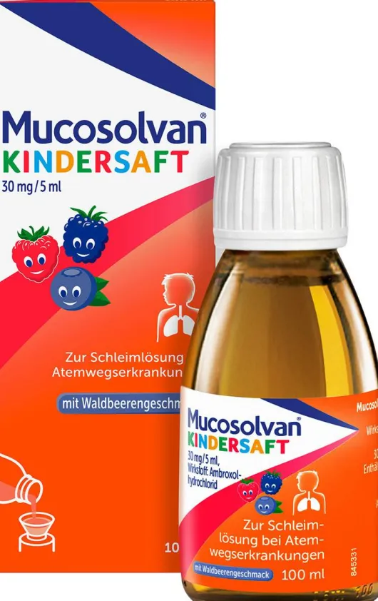 Mucosolvan 100 ml Kindersaft 30 mg je 5 ml