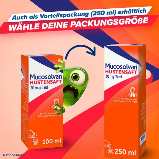 Mucosolvan Saft 30 mg pro 5 ml 100 ml Saft
