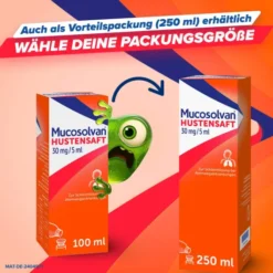 Mucosolvan Saft 30 mg pro 5 ml 250 ml Saft