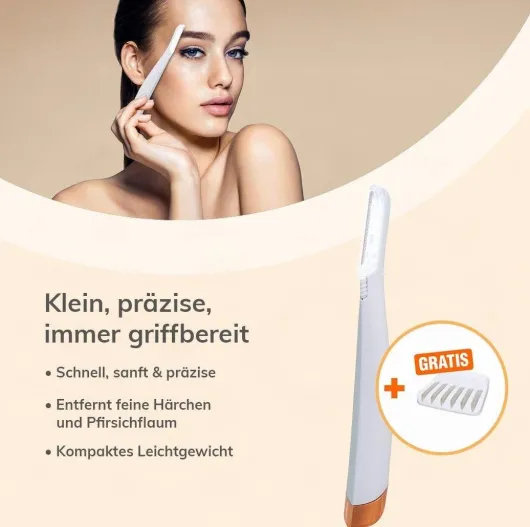 Multifunktionsrasierer mit LED Licht inkl. 6 Klingen