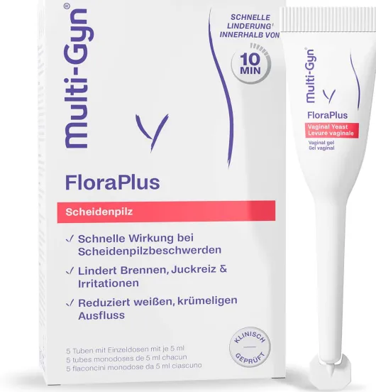 Multi Gyn Floraplus 5 X 5 ml Gel