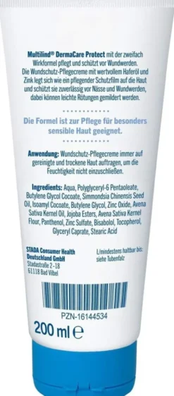Multilind Dermacare Protect Pflegecreme 200 ml