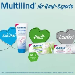 Multilind Wund-und Heilsalbe mit Zinkoxid und Nystatin 25 g