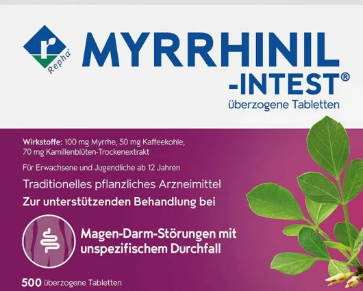 Myrrhinil Intest 500 Dragees