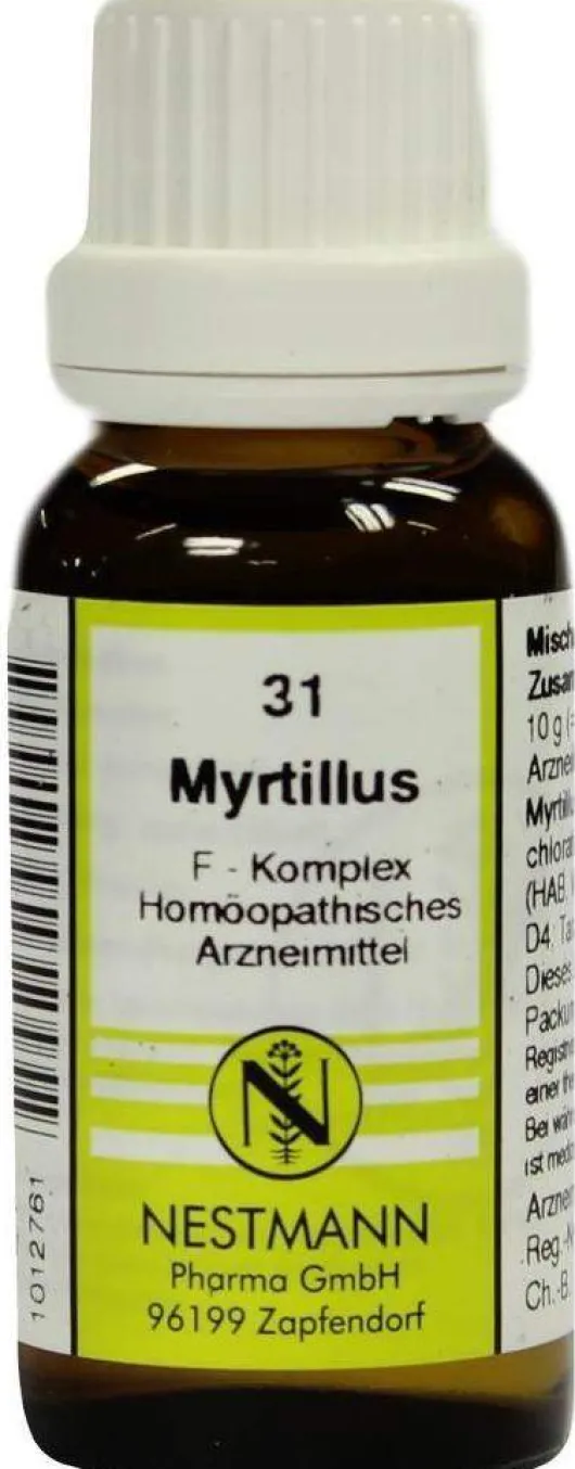 Myrtillus F Komplex 31 20 ml Dilution