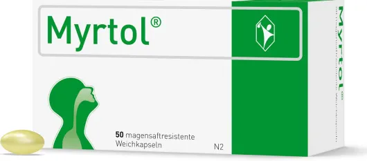 Myrtol Magensaftresistente Weichkapseln 50 Stück