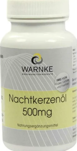 Nachtkerzenöl 500 mg 100 Kapseln