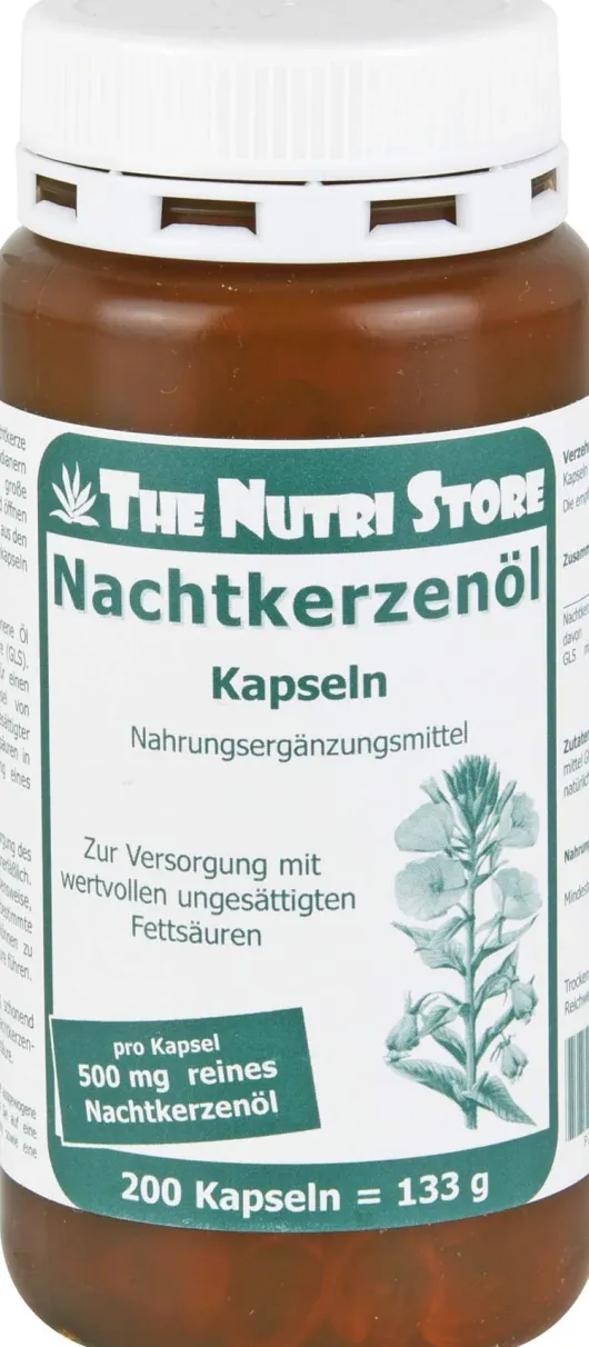 Nachtkerzenöl 500 mg Kapseln