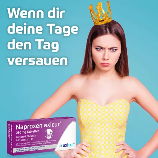 Naproxen Axicur 250 mg 10 Tabletten