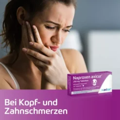 Naproxen Axicur 250 mg 10 Tabletten