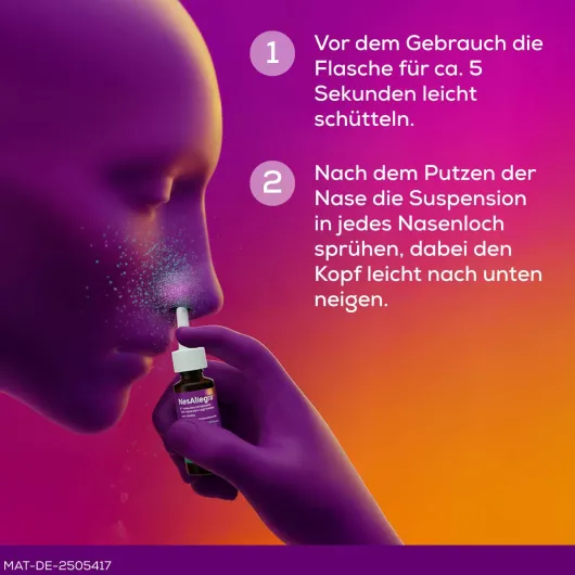 NasAllegra - Heuschnupfenspray mit Azelastin + Fluticason 23 g