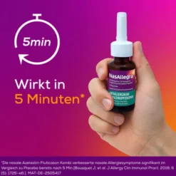 NasAllegra - Heuschnupfenspray mit Azelastin + Fluticason 23 g