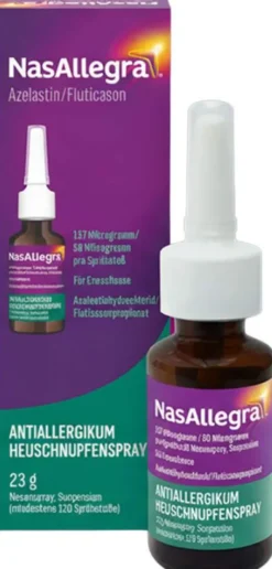 NasAllegra - Heuschnupfenspray mit Azelastin + Fluticason 23 g