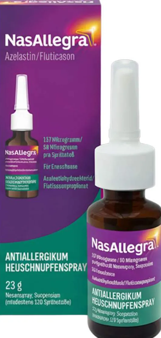 NasAllegra - Heuschnupfenspray mit Azelastin + Fluticason 23 g