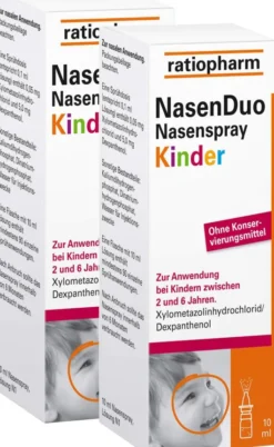 Nasenduo Nasenspray Kinder 2 x 10 ml