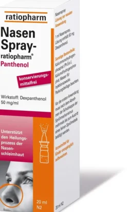 Nasenspray ratiopharm Panthenol 20 ml