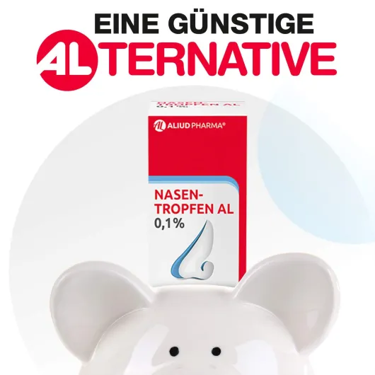 Nasentropfen AL 0,1% 10 ml Erwachsene und Schulkinder