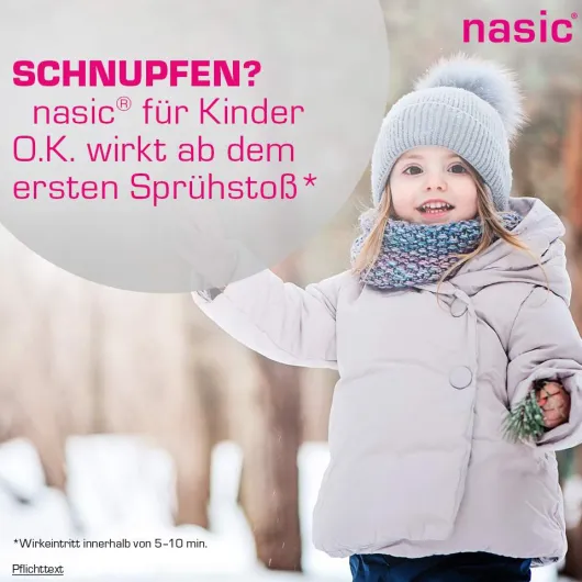 Nasic für Kinder ohne Konservierungsstoffe Spray 10 ml