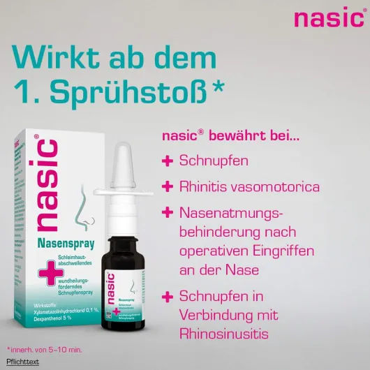 Nasic Nasenspray 10 ml
