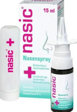 Nasic Nasenspray 15 ml + gratis Lippenpflegestift