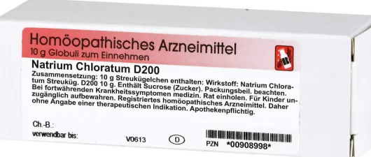 Natrium Chloratum D 200 Globuli 10 G