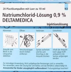 Natriumchlorid Lösung 0,9 % 20 X 10 ml Injektionslösung