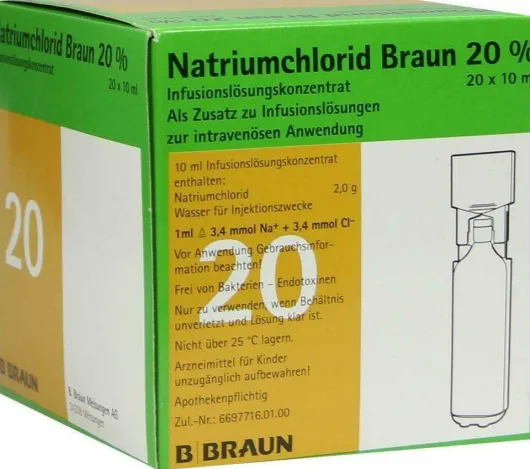 Natriumchlorid 20% Mpc Elektrolytkonzentrat