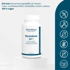 NatuGena BactoGena 21 + 2 90 Kapseln