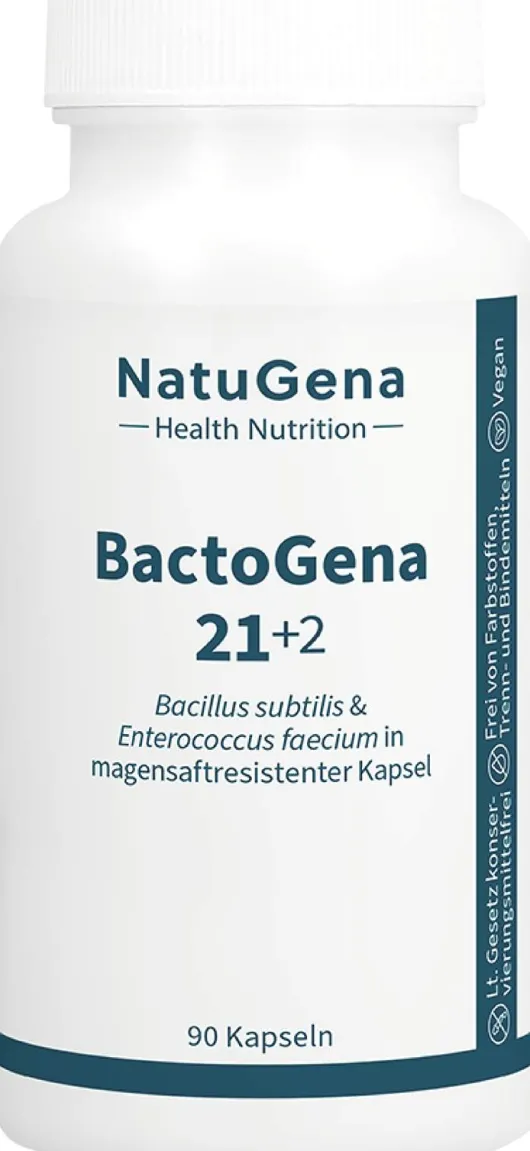NatuGena BactoGena 21 + 2 90 Kapseln