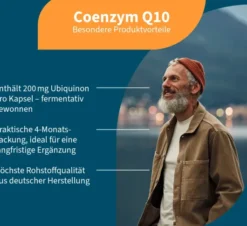 NatuGena Coenzym Q10 200 mg 120 Kapseln
