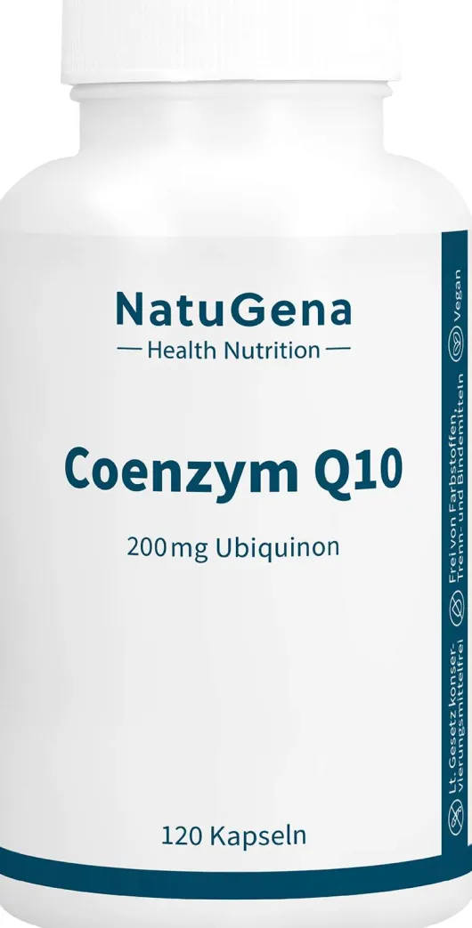 NatuGena Coenzym Q10 200 mg 120 Kapseln
