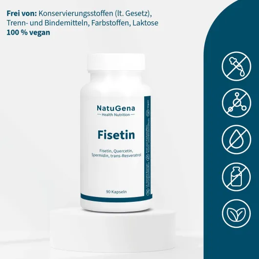 NatuGena Fisetin 90 Kapseln