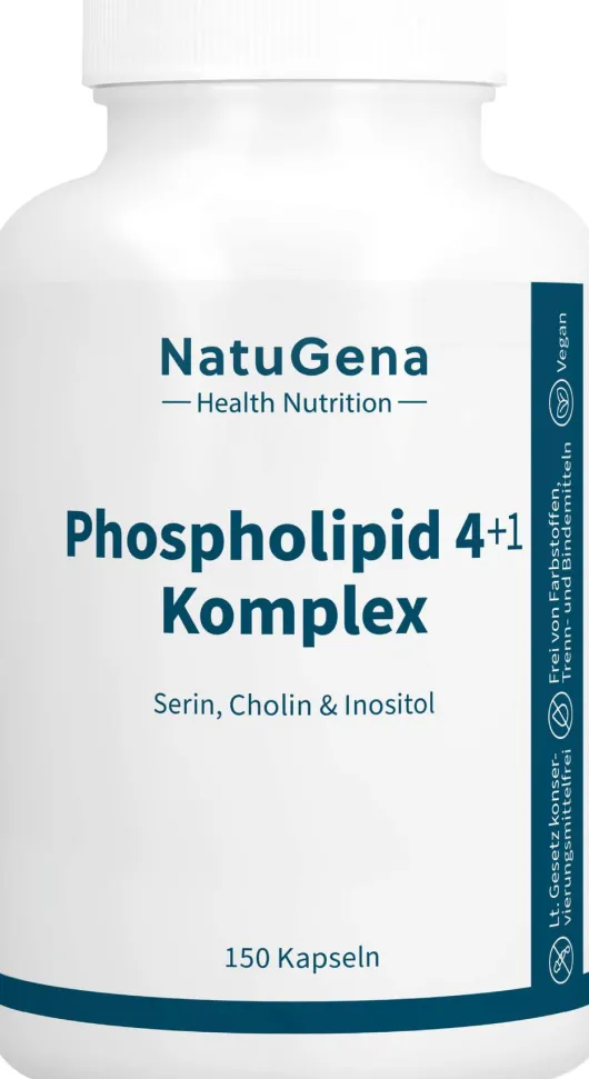 NatuGena Phospholipid 4+1 Komplex 150 Kapseln