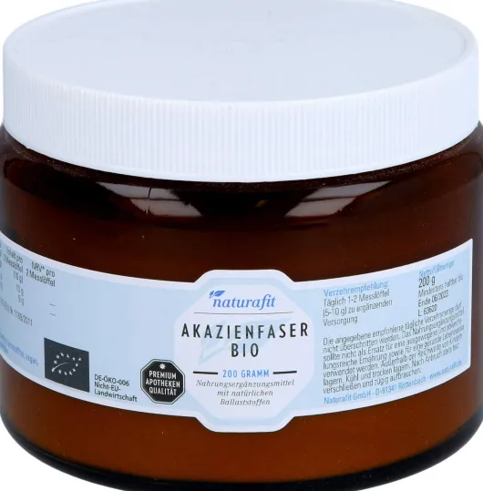 Naturafit Akazienfaser Bio 200 G Pulver