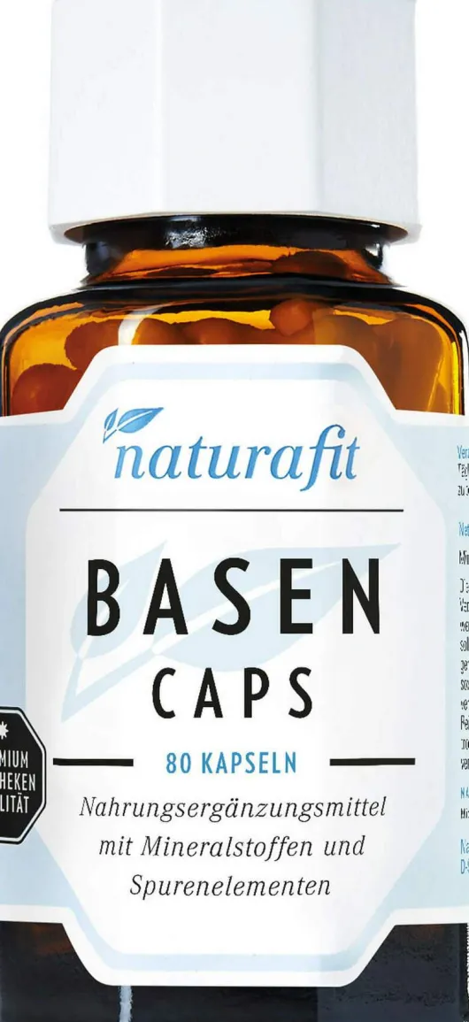 Naturafit Basen Caps 80 Kapseln