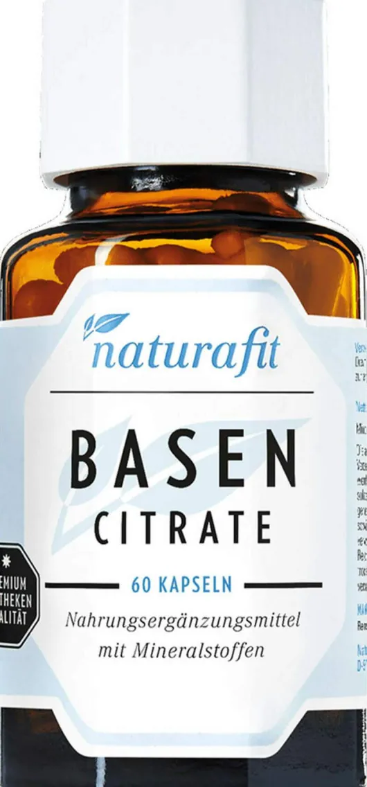 Naturafit Basencitrate 60 Kapseln