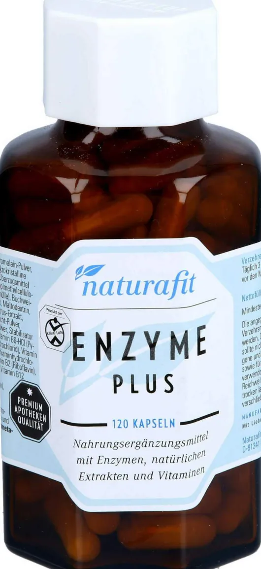 Naturafit Enzyme Plus 120 Kapseln