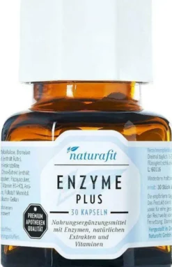 Naturafit Enzyme Plus 30 Kapseln