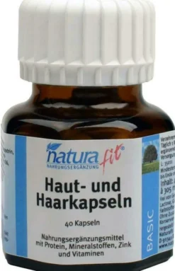 Naturafit Haut- und Haarkapseln 40 Kapseln