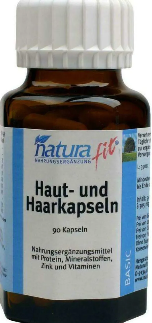 Naturafit Haut- und Haarkapseln 90 Kapseln