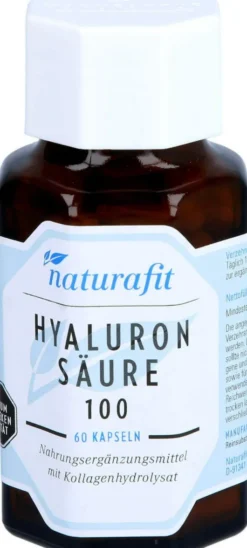 Naturafit Hyaluronsäure 100 Kollagenhydrolysat 60