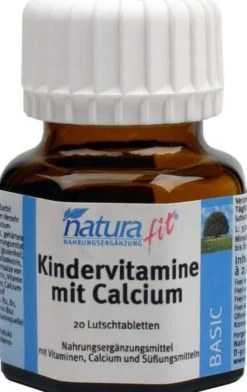 Naturafit Kindervitamine Mit Calcium Lutschtabletten