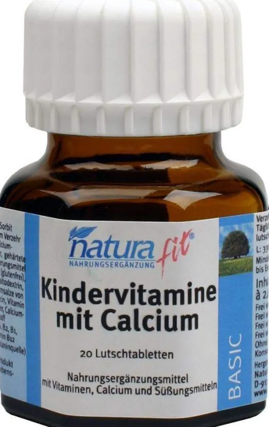 Naturafit Kindervitamine Mit Calcium Lutschtabletten
