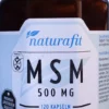 Naturafit Msm 500 mg 120 Kapseln