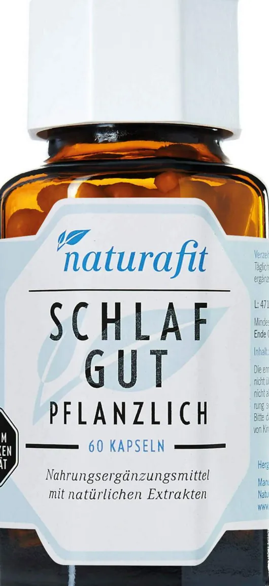 Naturafit Schlafgut Pflanzlich Kapseln 60 Stück