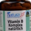 Naturafit Vitamin B Komplex Natürlich 75 Kapseln